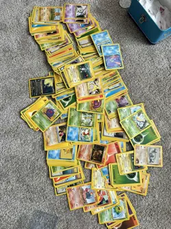 Vintage Pokemon Tin With Vintage Cards - Image 5