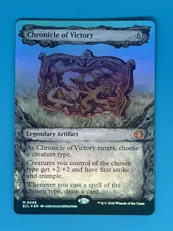 Chronicle of Victory (Showcase) Lorwyn Eclipsed Foil - Image 1