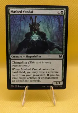 MTG Masked Vandal Kaldheim 184/285 Regular Common - Image 1