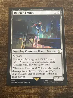 Desmond Miles 0024 Universes Beyond: Assassin's Creed MTG Magic S2732* - Image 3