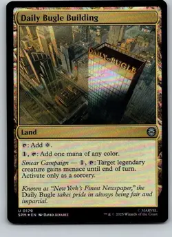 Daily Bugle Building Foil SPM #179 MTG - Image 1