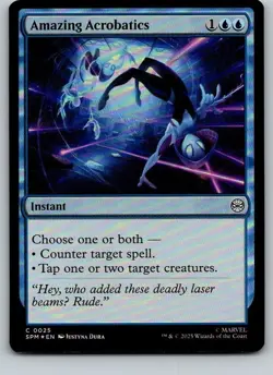 Amazing Acrobatics Foil SPM #25 MTG - Image 1