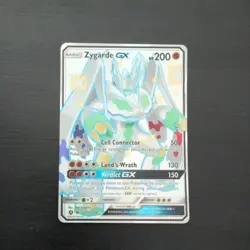 Pokemon TCG - Hidden Fates - Zygarde Gx SV65/SV94 Full Art Shiny Vault card NM - Image 2