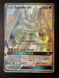 Zygarde GX SV65/SV94 Hidden Fates: Shiny Vault Holo Full Art 2019 Pokemon Nm - Image 1