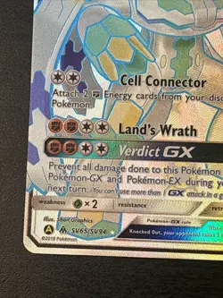 Zygarde GX SV65/SV94 Hidden Fates: Shiny Vault Holo Full Art 2019 Pokemon Nm - Image 5
