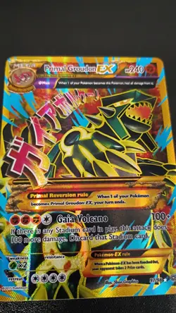 Pokemon TCG: Primal Groudon EX (Shiny Full Art) Ultra Rare 97/98 Ancient Origins - Image 4