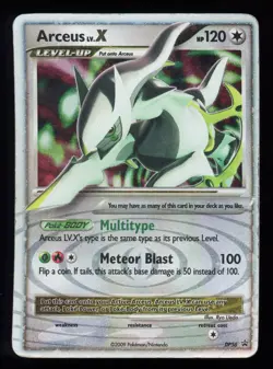 Pokemon TCG Arceus LV.X DP56/56 DP Black Star Promos Holo MP - Image 1