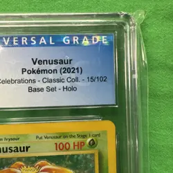 Pokemon - Venusaur - Base Set - Unlimited - Holo - 15/102 Celebrations - CGC 8.5 - Image 3