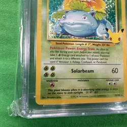 Pokemon - Venusaur - Base Set - Unlimited - Holo - 15/102 Celebrations - CGC 8.5 - Image 4