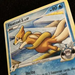 Pokemon FLOATZEL GL 4/111 (Holo Rare) Rising Rivals - NM/Near Mint - Image 2