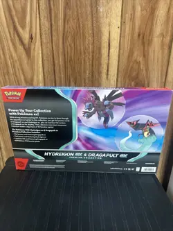 Pokemon TCG Hydreigon EX & Dragapult EX Premium Collection Box (10 pcs) USA - Image 3