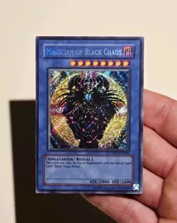 Yugioh Magician of Black Chaos PP01-EN001 Secret Rare LP - Image 3