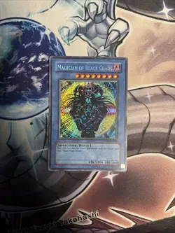 (WNR) Yugioh: Magician of Black Chaos - PP01-EN001 - Secret Rare - LP - Image 1