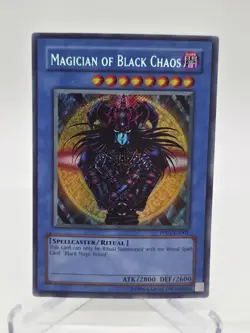 Yugioh Magician of Black Chaos Secret Rare PP01-EN001 LP - Image 1