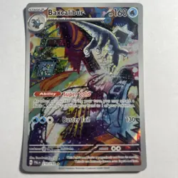 Pokemon TCG Baxcalibur 210/193 Illustration Rare - SV02: Paldea Evolved - (NM+) - Image 1