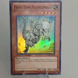 Fossil Dyna Pachycephalo CT08-EN012 Super Rare Limited Edition LP - Image 1