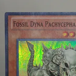 Fossil Dyna Pachycephalo CT08-EN012 Super Rare Limited Edition LP - Image 2