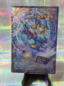 Yu-Gi-Oh! TCG Dark Magician Girl Custom Platinum Secret Rare - Image 1