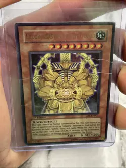Yugioh Exxod, Master Of The Guard SD7-EN001 Ultra Rare 1st Edition HP Yugioh! - Image 2