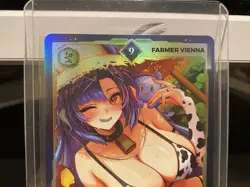 HOLO VERSION! Gamersupps Vcard TCG Vienna: VCard Limited Edition 9 Promo Card NM - Image 5
