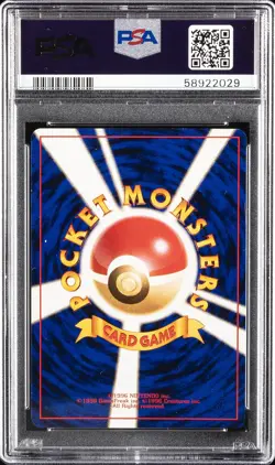 1997 POKEMON JAPANESE ROCKET #149 DARK DRAGONITE-HOLO PSA 9 - Image 2