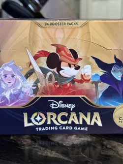 Disney Lorcana TCG First Chapter Booster Box (English) – Sealed, Free Shipping 4050368981905 - Image 3