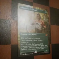 Mtg Allosaurus Shepherd NM/M Borderless #365 Double Masters 2022 Magic Elf Card - Image 3