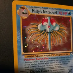Misty's Tentacruel 10/132 Holo Gym Heroes Pokemon Card - Image 3