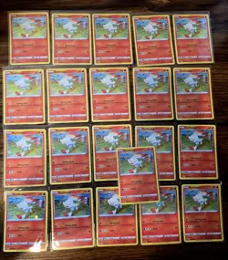 (21) Scorbunny #SWSH244 Cosmos Holo Black Star Promo Pokemon Card - Image 1