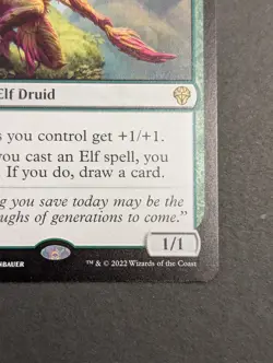 MTG Card - 1x Leaf-Crowned Visionary - Dominaria United - NM - Rare - Magic - Image 4