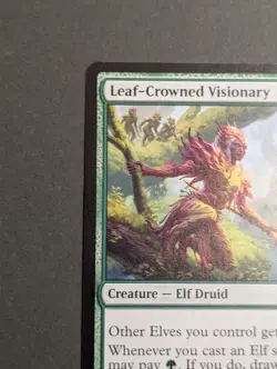 MTG Card - 1x Leaf-Crowned Visionary - Dominaria United - NM - Rare - Magic - Image 5