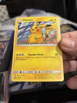 Pokemon Card English Version Pikachu Promo Card Sm206 NM/M T116 - Image 1