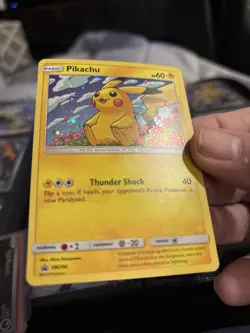 Pokemon Card English Version Pikachu Promo Card Sm206 NM/M T116 - Image 2
