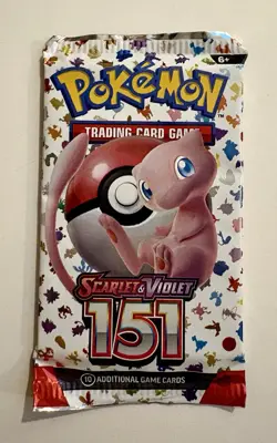 (1) Pokemon Scarlet And Violet 151 Factory Sealed 10 Card Booster Pack - Image 1