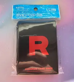 POKEMON CENTER JAPAN GLORY OF TEAM ROCKET CARD SLEEVES (64) NEW/SEALED - Image 1