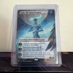 Ugin, the Spirit Dragon (Borderless) - Planeswalker, life gain, exile, card draw - Image 1