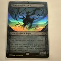 Flitterwing Nuisance (Showcase) Lorwyn Eclipsed Foil - Image 1