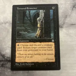 MTG Tortured Existence Stronghold Regular Common - Magic 1998 - Image 1