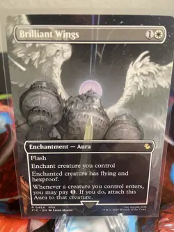 Brilliant Wings (Borderless) Commander: Final Fantasy - Image 1