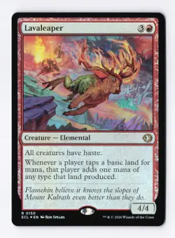 Lavaleaper (Foil) 0150 (R) MTG Lorwyn Eclipsed (ECL) - Image 1