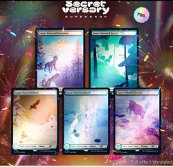 Secret Lair Paradise Frost Rainbow Foil Edition (SLD) - Image 1