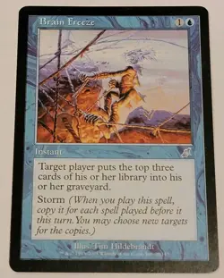 MTG Magic the Gathering Brain Freeze (29/143 Scourge NM - Image 1