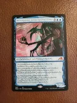 Jin-Gitaxias, Progress Tyrant *Phyrexian Text* [NEO] Kamigawa: Neon Dynasty - Image 1