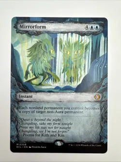 Mirrorform (Showcase) Lorwyn Eclipsed Regular MTG - M/NM - Image 3