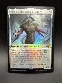MTG Kozilek, the Broken Reality M Modern Horizons 3 #10 FOIL - Image 1