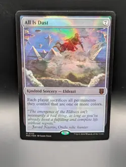 MTG - All Is Dust - RIPPLE FOIL - Kindred Sorcery - M3C 152 - Mythic - NM - Image 1