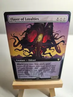 MTG - Flayer of Loyalties Extended Art - Commander Masters - Pack Fresh - Image 4