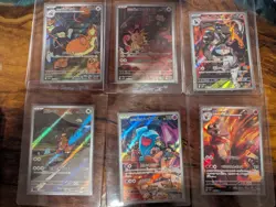 Pokemon Japanese Glory Of Team Rocket IR Art Rare Card Lot Of 6 NM Pack Fresh - Image 1
