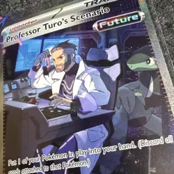 Professor Turo's Scenario 257/182 SIR 2023 Pokemon Scarlet & Violet Paradox Rift - Image 3