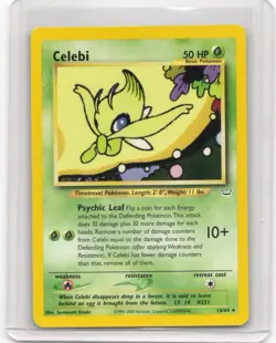 Pokemon Card - Celebi - 16/64 - Neo Revelation - 2001 - Image 1